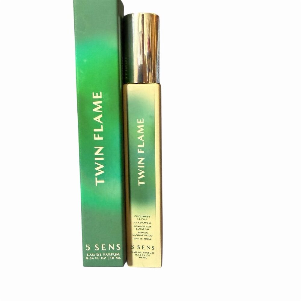 5 SENS Twin Flame Eau de Parfum Travel Spray 10ml Sandalwood